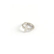 Silver Mini Cross Huggie Hoop Earrings
